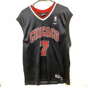Reebok Chicago Bulls Ben Gordon #7 Nba Jersey Size XL Length Read